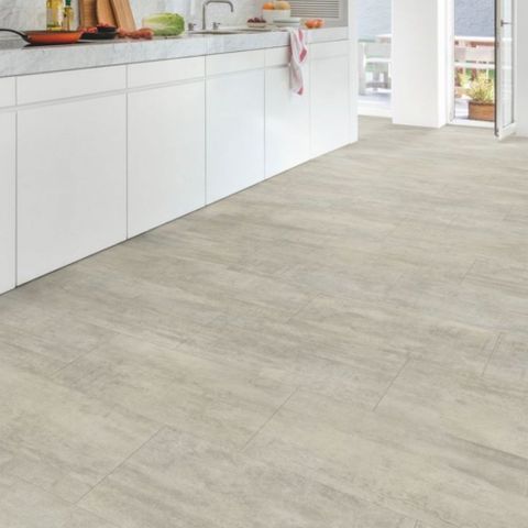 Плитка ПВХ замковая SPC (каменно-полимерная) ABERHOF Petra CL Travertine 1161 34кл (4х300х600мм) 2,52м² 1/14