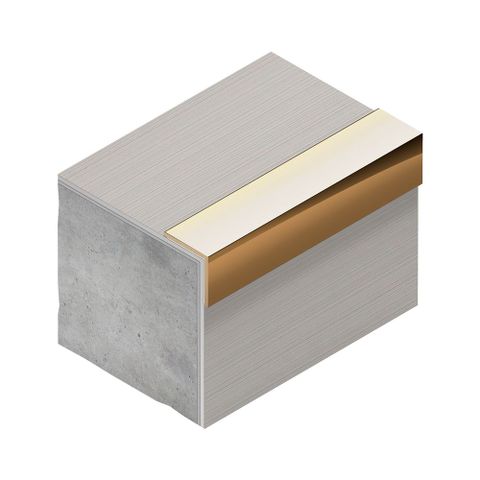 Угол NEEXY PVL74-03 латунный брашированный (20х20х2700мм) 