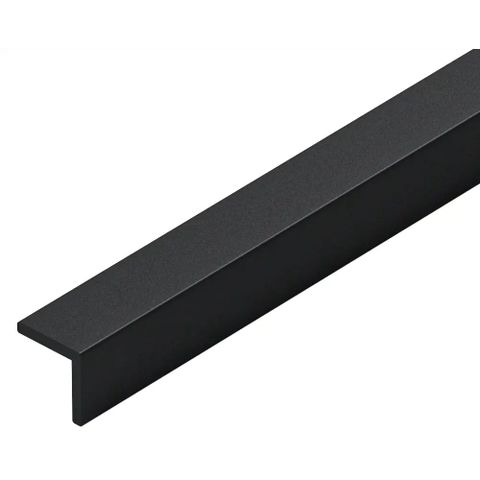 Уголок завершающий SEQUOIA Evolution 3D Wood из ДПК Черный (45х45х3000мм)