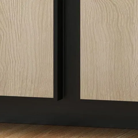 Теневой плинтус Laconistiq Reverse 2.0 для панелей и керамогранита Черный муар (39,3х16х3000мм) зазор 15/20мм 