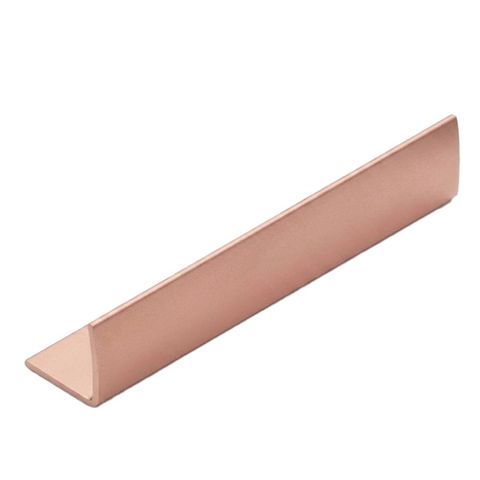 Угол NEEXY PVS98-14 из нержавеющей стали Розовый браш (10х10х2700мм) 