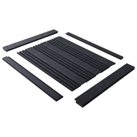 Молдинг финишный Hiwood LF124B из фитополимера BK114K (31х12х2700мм) 1/56