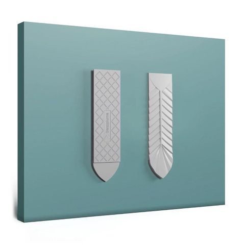 Декоративная панель Decoplume Plume Prime 2 композитная (12х79х297мм)