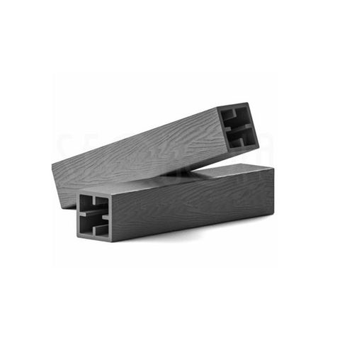 Столб SEQUOIA Evolution 3D Wood Серый (120х120х3000мм)
