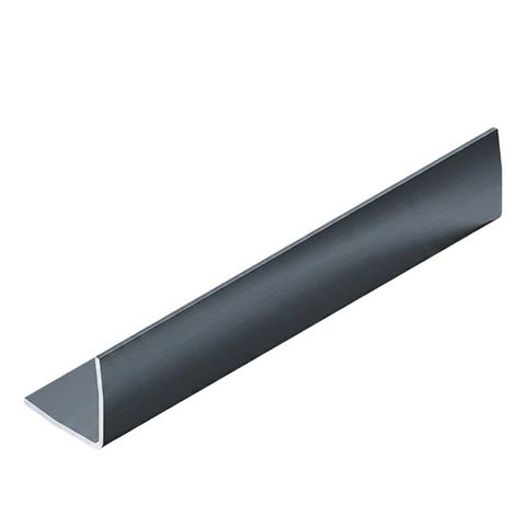 Угол NEEXY PVS99-22 из нержавеющей стали антрацит браш (15х15х2700мм) 