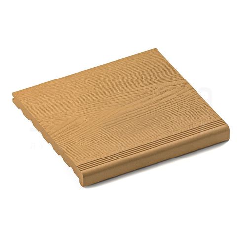 Ступень SEQUOIA Evolution 3D Wood из ДПК полнотелая Натуральный (24х320х3000мм)