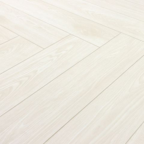 Плитка ПВХ замковая SPC (каменно-полимерная) CRONAFLOOR Herringbone Дуб Нант H003 42кл (4.5х128х640мм) 1,31м² 1/16