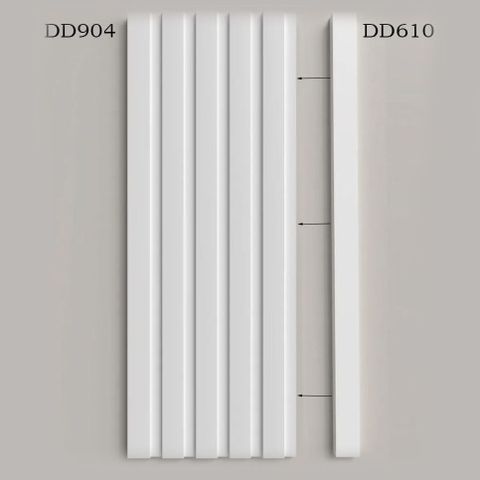 Молдинг Decor-Dizayn Грани DD610 из полистирола под покраску (20х10х2000мм) 1/120