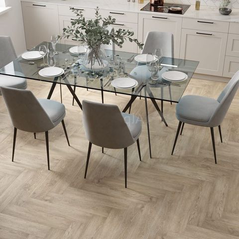 Плитка ПВХ клеевая LVT (кварц-виниловая) ALPINE FLOOR Parquet LVT Дуб Ваниль Селект ECO 16-3 43кл (2.5х118х590мм) 2,2278м² 1/32