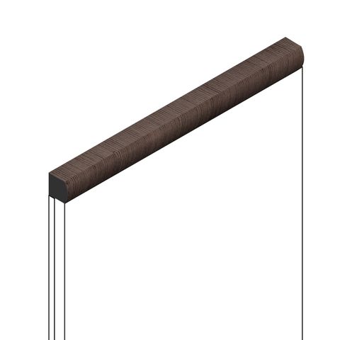 Декоративная рейка Hiwood D15V2 из фитополимера BR354 (15х15х2700мм)