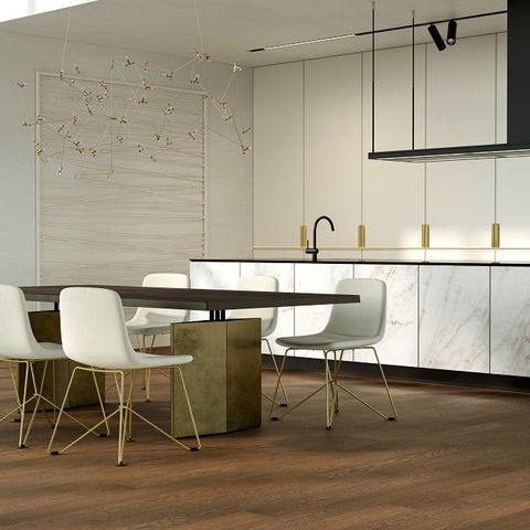 Паркет кварцевый замковой SPC (каменно-полимерный) QUARTZ PARQUET Классик 5 Дуб Рустикальный 410 (5х152х400-1220мм) 2,225м² 1/12
