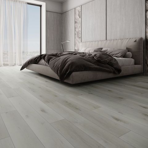 Плитка ПВХ замковая LVT (кварц-виниловая) ART EAST Art Tile Click Дуб Туманный 45-13 ATC 43кл (4х180х1220мм) 2,6352м² 1/12