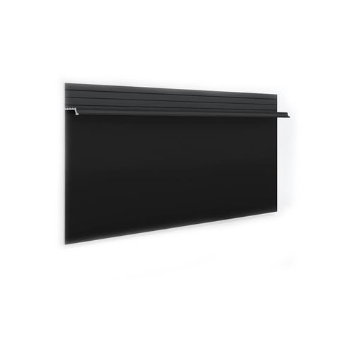 Скрытый плинтус Laconistiq Regular Черный матовый RAL9005 (80х13х3000мм) 