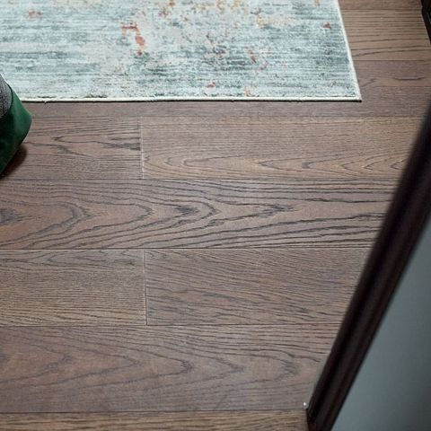 Паркет кварцевый замковой SPC (каменно-полимерный) QUARTZ PARQUET Классик 5 Дуб Брауни 413 (5х152х400-1220мм) 2,225м² 1/12