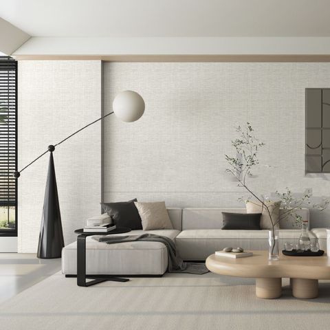 Стеновая панель WPC Wall Panel 6070 бамбуковая текстура ткани (1100х5х2800мм)