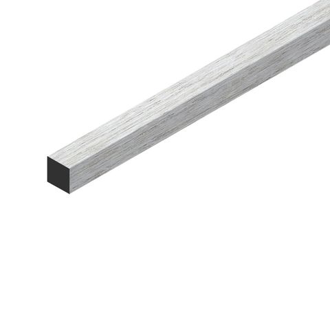 Декоративная рейка Hiwood D12V1 из фитополимера GN68 (12х12х2700мм)