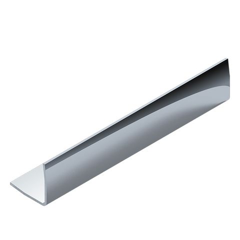 Угол NEEXY PVS99-03 из нержавеющей стали зеркальный (15х15х2700мм) 