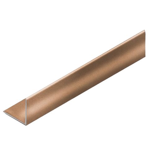 Угол NEEXY PV60-07 алюминиевый защитный Бронза блестящая (10х10х2700мм) 