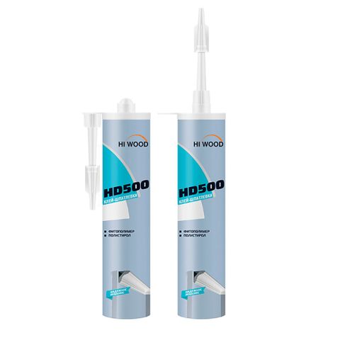 Клей-шпатлевка HIWOOD HD500 280мл 1/12